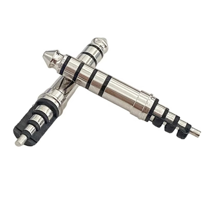 مكبس بالنيكل مكبس سماعات الرأس 4.4mm 5 قطب 33L مكبس صوتي ذكر