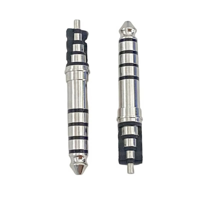 مكبس بالنيكل مكبس سماعات الرأس 4.4mm 5 قطب 33L مكبس صوتي ذكر