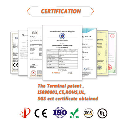 الصناعة الصين 70 ملم عازلة الغطاء النحاس I المقبضات نوع سلك التوأمين حبل نهاية bootlace Ferrules محطة