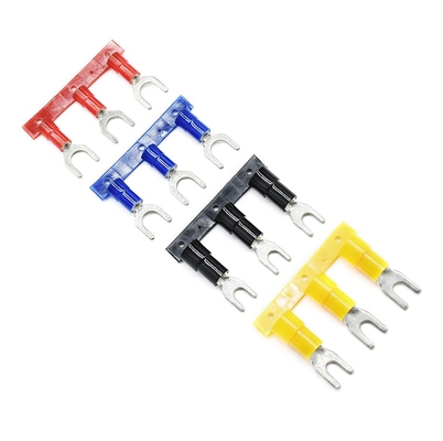طرف شوكة معزول Qwt 10 Awg لأسلاك التوصيل، موصل طرفي مجعد