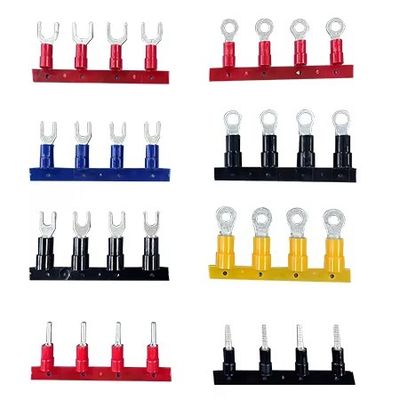 محطة الأنابيب النحاسية ، المربعات ، المربعات ، محطة الحلقات ، موصلات PIn المقللة ، موصلات المحطة المعدنية الثنائية ، معزولة