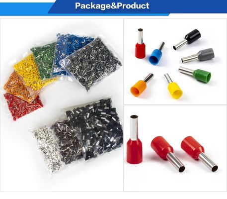 أحزمة الحبل النايلون النحاسي المعزول متعدد الألوان محطة العقدة القابلة للشحن الأنبوبية محطة الأسلاك الملحقات